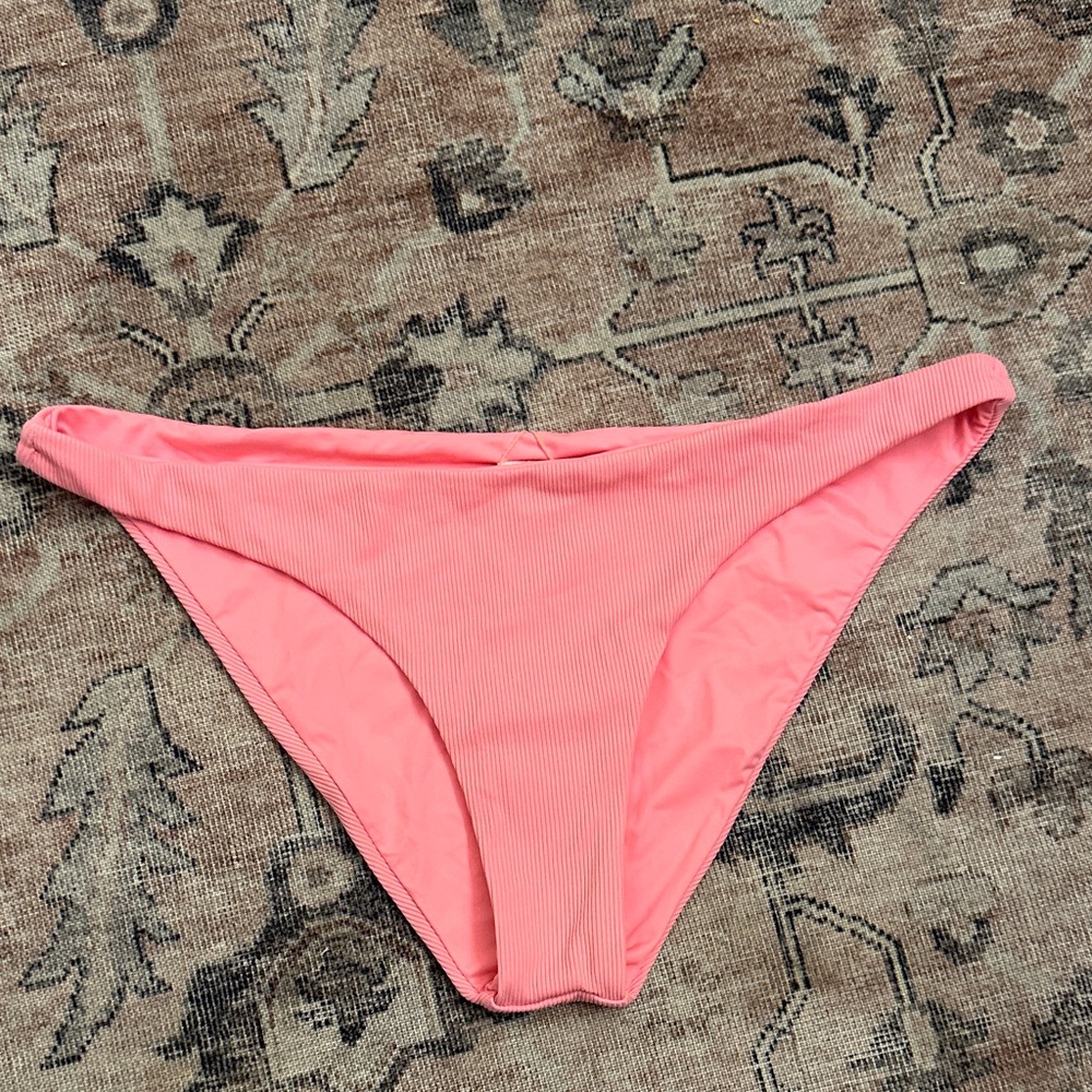 L*Space Camacho Bikini Bottom Classic Cut in Guava
